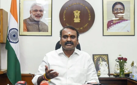 सरकार की पहल से बेरोजगारी घटी: केंद्रीय राज्यमंत्री एल. मुरुगन का दावा, स्टार्टअप्स की संख्या ढाई लाख से ज्यादा
