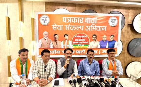 ‘सेवा संकल्प अभियान’ को लेकर मंत्री तुलसी सिलावट ने की पत्रकार वार्ता, बोले- प्रधानमंत्री मोदी के लिए सेवा केवल संकल्प नहीं, जीवन का ध्येय
