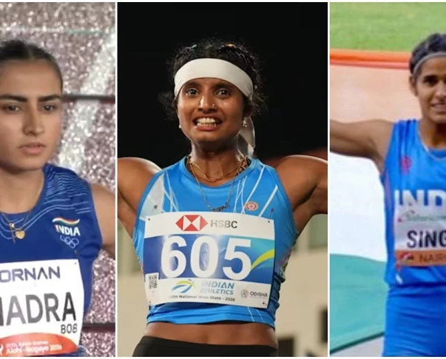 महिला लंबी कूद में एंसी ने जीता रजत, तेजस्विन ने डेकाथलॉन में कांस्य पदक किया अपने नाम