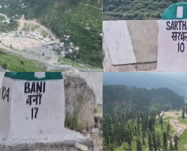 जम्मू-कश्मीर: बेहतर सड़क संपर्क से बदली सरथल की तस्वीर, पहाड़ों के बीच बढ़ी पर्यटकों की आवाजाही