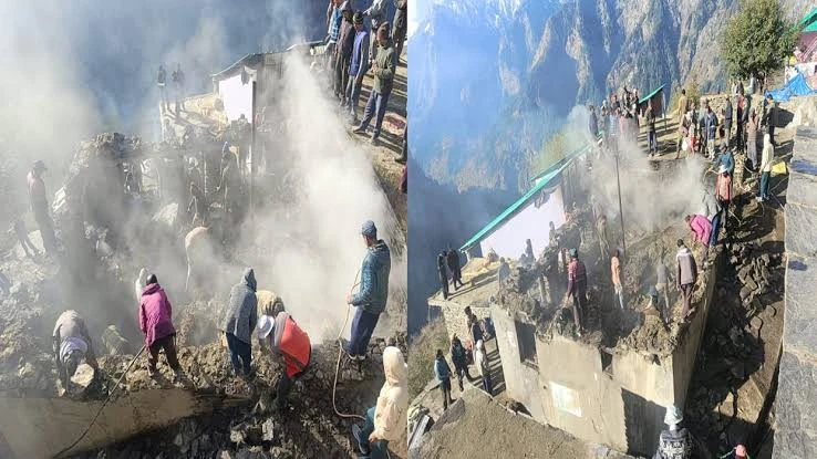 चंबा के सेरी गांव में भीषण अग्निकांड, मकान राख; 20 लाख का नुकसान