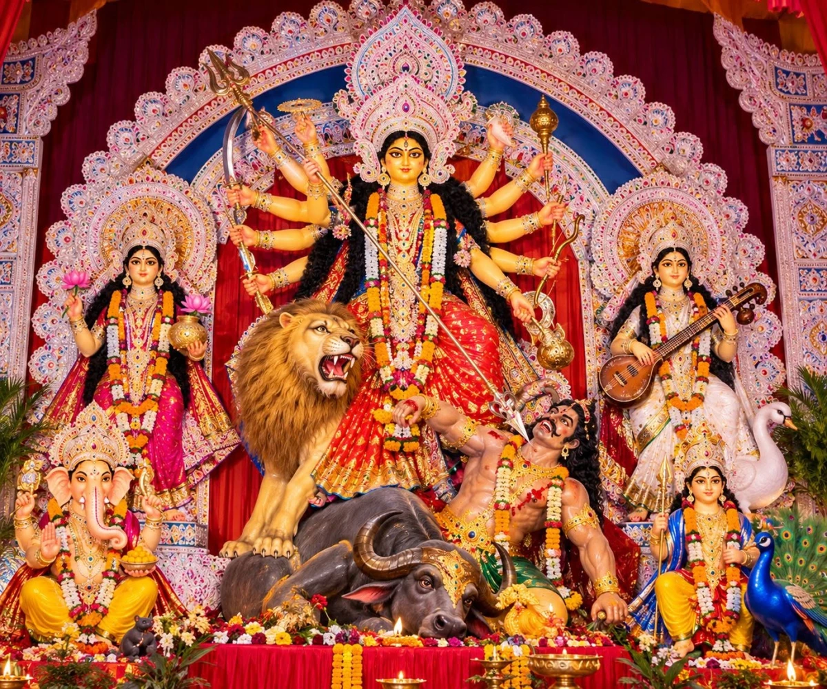 दुर्गा पूजा: बेटी के मायके लौटने का उत्सव, मां उमा के स्वागत से लेकर विदाई तक जुड़ी हैं भावनाएं