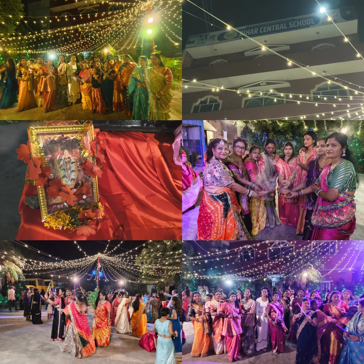 DANDIYA AT BIHAR CENTRAL SCHOOL IN BUXAR