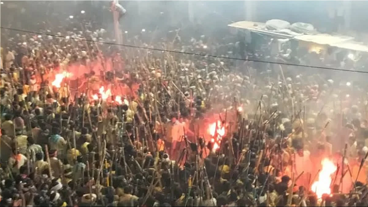 आंध्र प्रदेश के बन्नी उत्सव में हिंसक झड़प, एक की मौत और 100 से अधिक घायल
