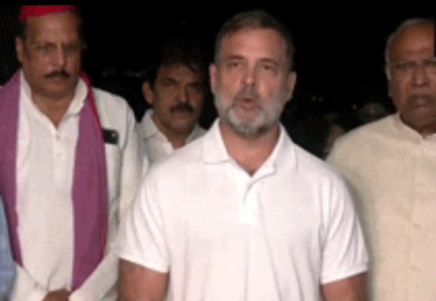 राष्ट्रपति ने वोट चोरी के आरोपों को खारिज नहीं किया: मुलाकात के बाद राहुल गांधी का दावा, बोले- सबूत सौंपेंगे