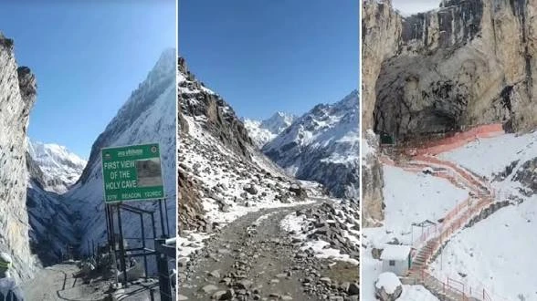 कश्मीर में बदला मौसम, गुलमर्ग और सोनमर्ग की ऊंची चोटियों पर बर्फबारी; मैदानों में बारिश का अनुमान