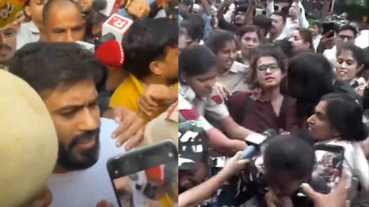 ‘लहरा दो तिरंगा’ मार्च से पहले अभिजीत दिपके और नेहा बोरा हिरासत में, दिल्ली में सुरक्षा कड़ी