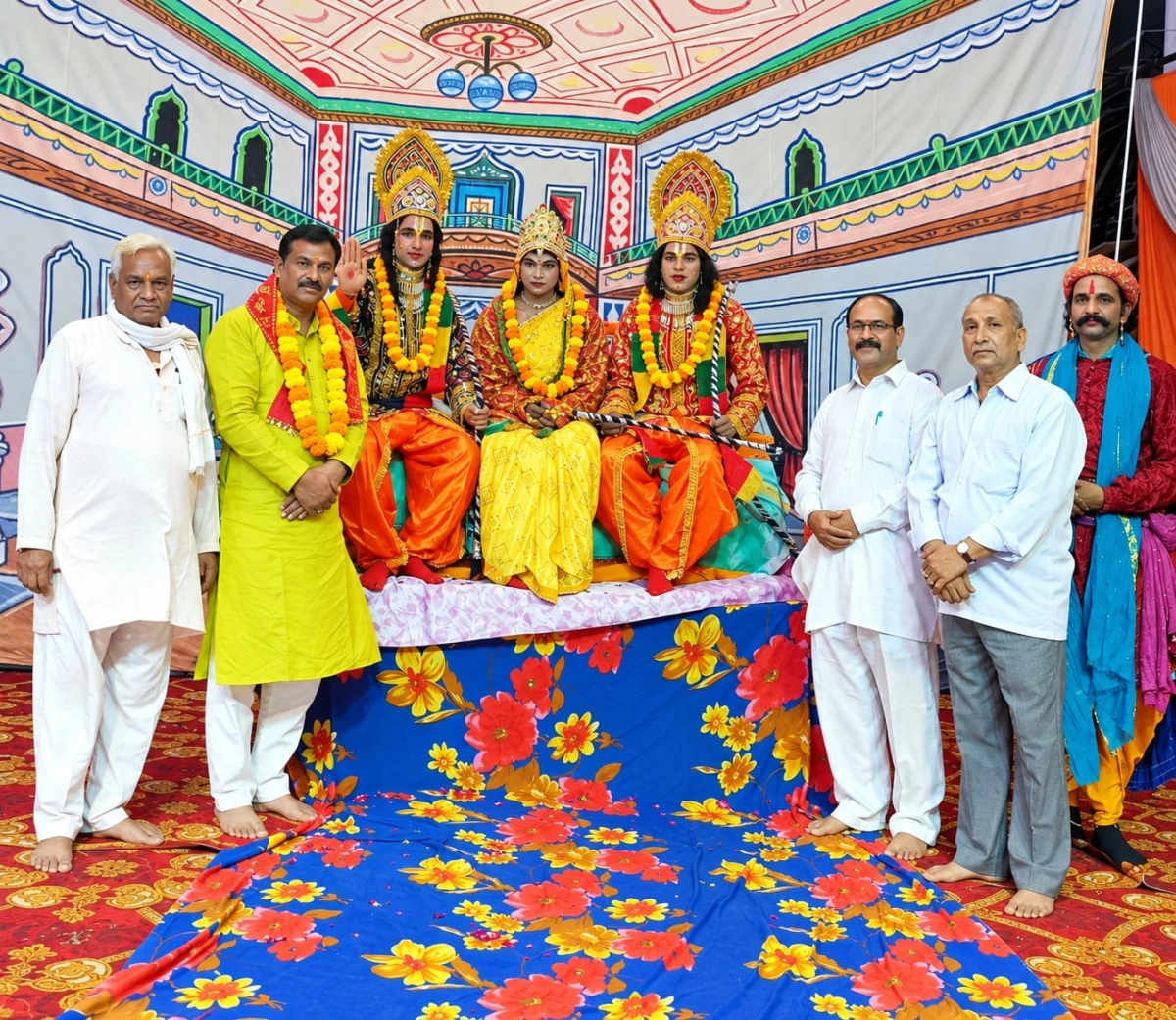 गुना की रामलीला में श्रीराम के वनगमन और निषादराज मिलन का भावपूर्ण मंचन, त्याग, मर्यादा और सामाजिक समरसता का दिया संदेश