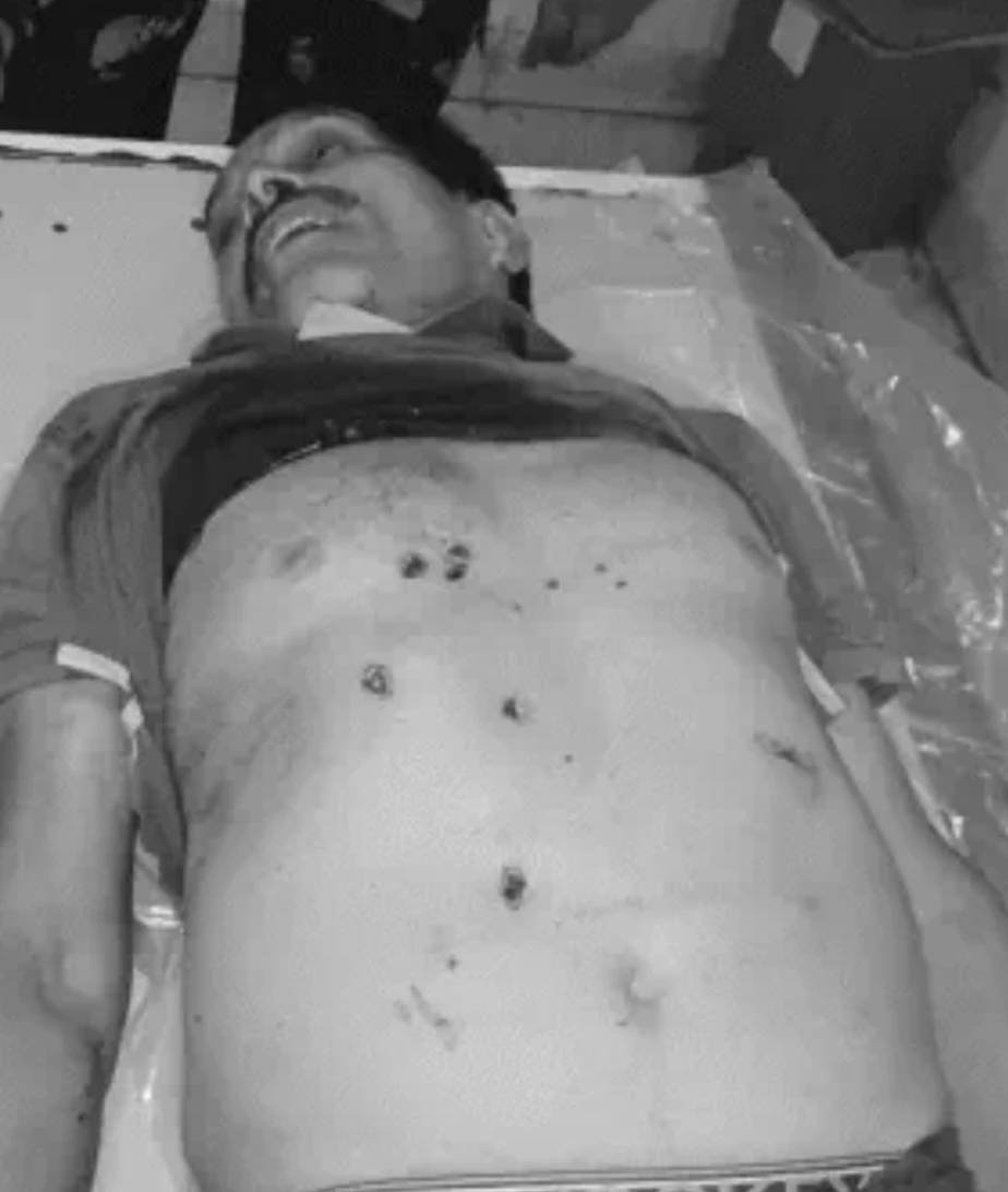 RETIRED CUSTOMS OFFICERF SHOT DEAD