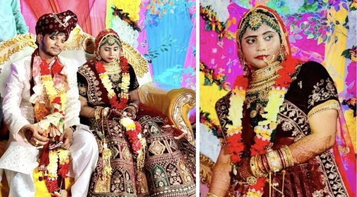 NEWLYWED STRANGULATED TO DEATH