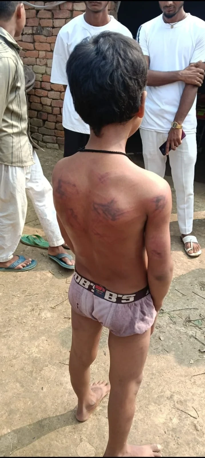 MINOR TIED UP AND BEATEN