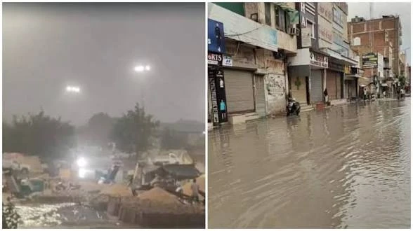 पंजाब और ट्राईसिटी में बदला मौसम, बारिश से ठंड की दस्तक; किसानों की बढ़ी चिंता, अबोहर में सड़कों पर भरा पानी