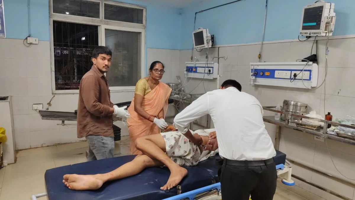 YOUTH SHOT AT, INJURED