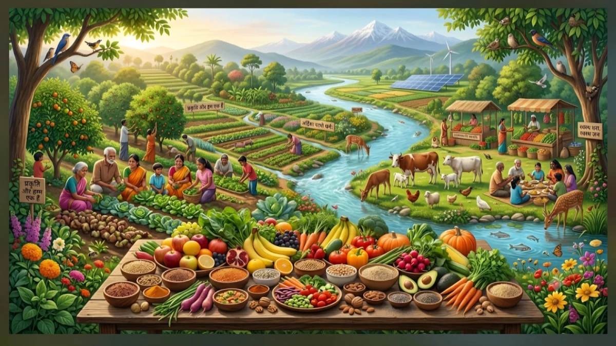 VEGETARIANISM IS FOUNDATION OF A HEALTHY AND BALANCED WORLD:LALIT GARG