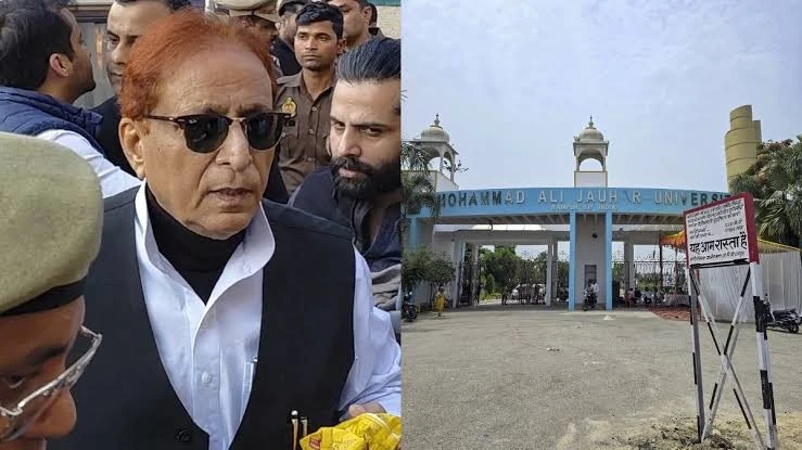 आजम खां पर एक और मुकदमा, जौहर यूनिवर्सिटी के निर्माण में 416 करोड़ रुपये का हिसाब नहीं मिलने का आरोप