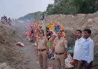 फतेहपुर: हथगाम के कोतला घाट पर 86 दुर्गा प्रतिमाओं का भू-विसर्जन