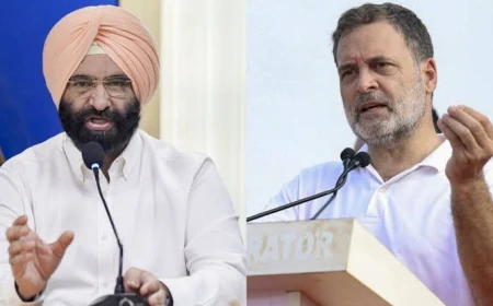 राहुल गांधी पर मनजिंदर सिंह सिरसा का आरोप, 1984 के सिख विरोधी दंगों से की तुलना