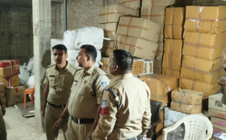 छतरपुर में रिहायशी इलाके के गोदाम में पटाखों का जखीरा मिला, सील करने की कार्रवाई शुरू