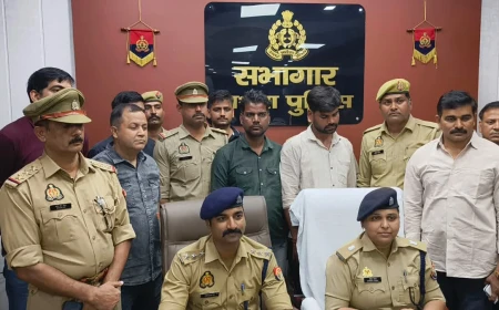 मथुरा में नकली नोटों के गिरोह का भंडाफोड़, 31 लाख रुपये के नकली नोट बरामद; तीन गिरफ्तार