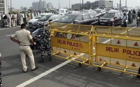 दिल्ली में ग्रैप लागू होने के बाद ट्रैफिक पुलिस अलर्ट, सीमाओं पर बढ़ेगी निगरानी
