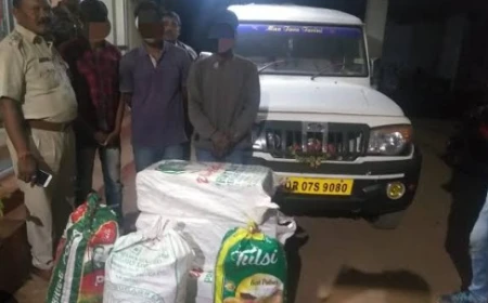 POLICE SEIZED PICK UP LOADED WITH Rs. 13.87 LAKH WORTH OF Rs. 5 COINS, TWO ARRESTED