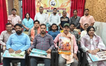 फिरोजाबाद में निस्वार्थ सेवा संस्थान की नई इकाई का गठन, विनय अग्रवाल बने जिलाध्यक्ष