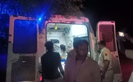 धौलपुर में तेज रफ्तार कार पलटी, दो लोगों की मौत; एक का शव बाहर मिला