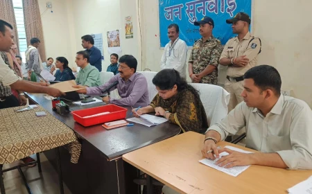 गुना में जिला स्तरीय जनसुनवाई में 190 आवेदन प्राप्त, कलेक्टर ने समय-सीमा में निराकरण के दिए निर्देश; चार जरूरतमंदों को ₹10-10 हजार की सहायता