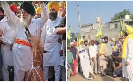 झोटा हत्याकांड: इंसाफ की मांग को लेकर पंजाबभर में झाड़ू फूंक प्रदर्शन, CM और DGP के इस्तीफे की मांग