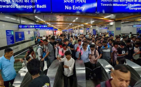 दिल्ली मेट्रो अपडेट: प्रदर्शन के चलते बंद स्टेशन खुले, सभी गेट से यात्रियों की आवाजाही शुरू