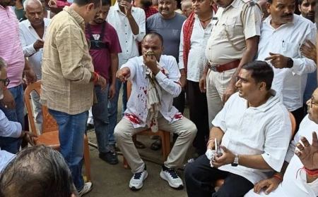 बिहार: 13 बच्चों के दशकर्म में हिंसक झड़प, जदयू नेता घायल; तेजस्वी का दौरा रद्द