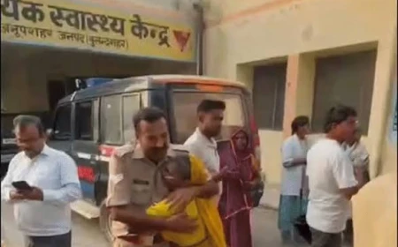यूपी: ओवरटेक की होड़ में पलटी श्रद्धालुओं से भरी ट्रैक्टर-ट्रॉली, 17 महिलाओं समेत 20 घायल