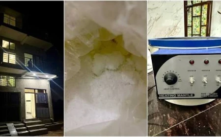 ऑपरेशन क्रिस्टल हंट: ग्रेटर नोएडा में दो गुप्त ड्रग लैब का भंडाफोड़, दो गिरफ्तार