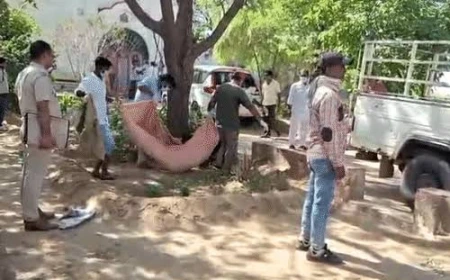 चूरू: साधु की मौत पर बवाल, 50 घंटे बाद समाधि से निकाला गया शव; छह लोगों पर हत्या का केस, दो हिरासत में