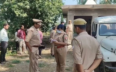शाहजहांपुर में सनसनीखेज वारदात: मंदिर परिसर में दो सेवादारों की हत्या, शव जलाए; जांच में जुटी पुलिस