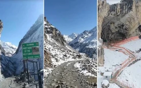 कश्मीर में बदला मौसम, गुलमर्ग और सोनमर्ग की ऊंची चोटियों पर बर्फबारी; मैदानों में बारिश का अनुमान