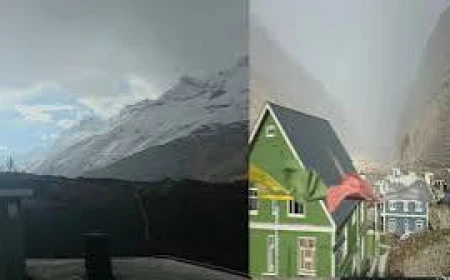हिमाचल में बदला मौसम, रोहतांग दर्रे समेत ऊंची चोटियों पर बर्फबारी; कोकसर में ओले