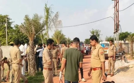 आगरा: युवक ने युवती को गोली मारी, फिर खुद की जान; कॉलोनी में मचा हड़कंप