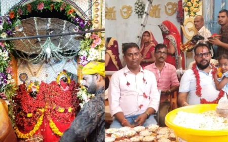 MAGNIFICENT SIGHT AT ARANYA DEVI TEMPLE