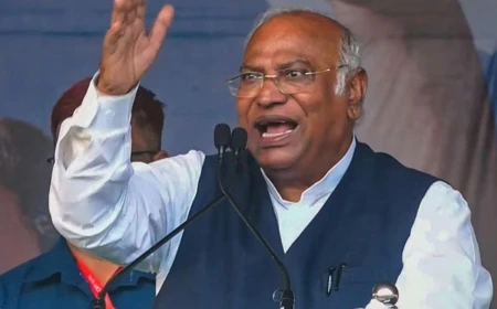 खरगे का मोदी सरकार पर हमला, बोले- भाजपा लागू कर रही आर्थिक आतंकवाद; पूंजीपति मित्रों को पहुंचा रही फायदा