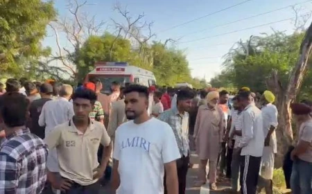 पंजाब के संगरूर में भीषण हादसा, तेज रफ्तार कार ने मनरेगा मजदूरों को कुचला