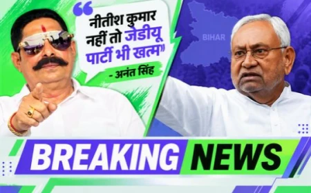 WITHOUT NITISH, THE PARTY IS FINISHED : ANANT SINGH