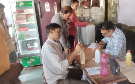 गुना में 12 खाद्य प्रतिष्ठानों के सैंपल अमानक मिले, मावा, मिठाई और दूध सहित कई खाद्य पदार्थों में गड़बड़ी