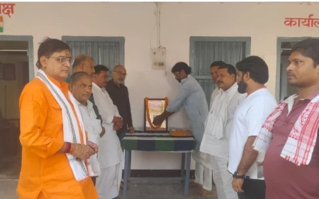 ARA CONGRESS OBERVED BIRTH ANNIVERSARY OF BIHAR KESARI
