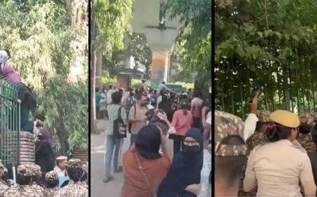 जामिया में छात्र संघ चुनाव पर गतिरोध, तारीख घोषित करने की मांग पर अड़े छात्र