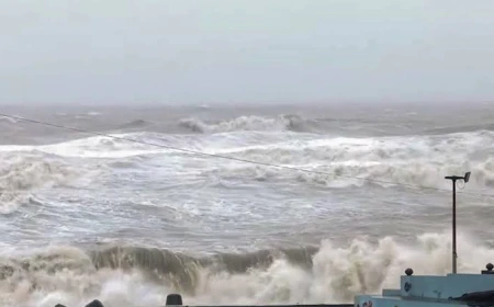 आंध्र प्रदेश में चक्रवात का खतरा, 28 अक्टूबर को तट से टकराने की आशंका; हाई अलर्ट जारी