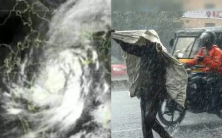 चक्रवात ‘अर्नब’ का असर: ओडिशा में भारी बारिश का अलर्ट, आंध्र प्रदेश में लैंडफॉल की आशंका