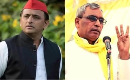 यूपी: राजभर का अखिलेश पर हमला, बोले- मुसलमान कब तक दूसरों की दरी बिछाएंगे? आजम से मुलाकात को बताया चुनावी जुमला