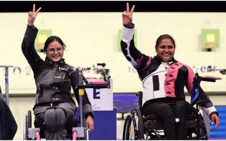 एशियन पैरा गेम्स में भारत की शानदार शुरुआत, मोना अग्रवाल को स्वर्ण और अवनि लेखरा को रजत