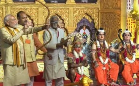 PRESIDENT AND PM PARTICIPATED DUSSEHARA CELEBRATIONS